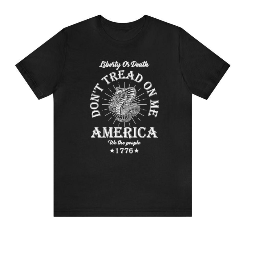 Liberty or Death: Don't Tread on Me 1776 Cobra Shirt